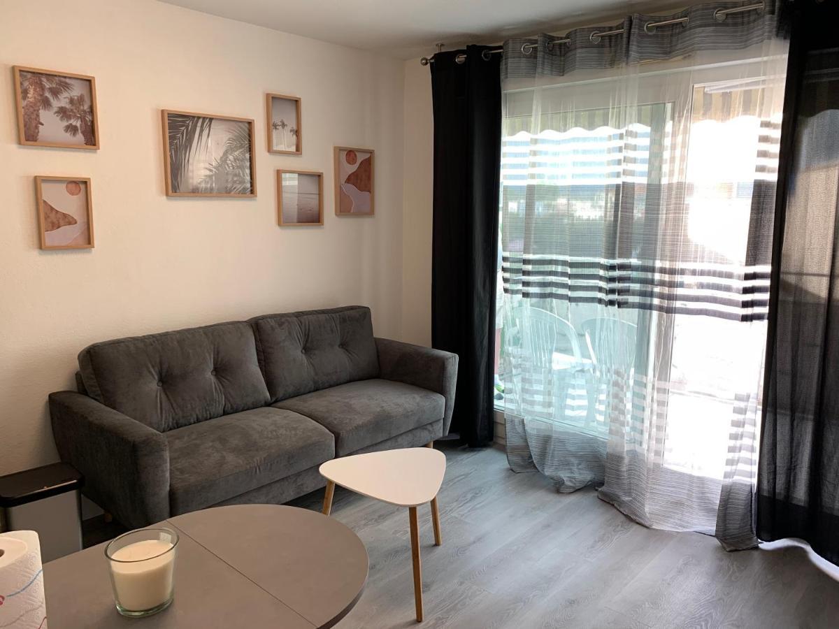 Charmant F1 Centre Mandelieu Avec Piscine Apartment Exterior foto